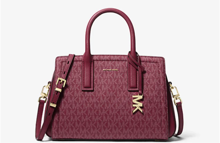 Laila Small Signature Logo Satchel