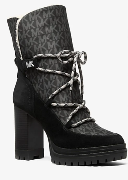 Culver Mixed-Media Platform Boot