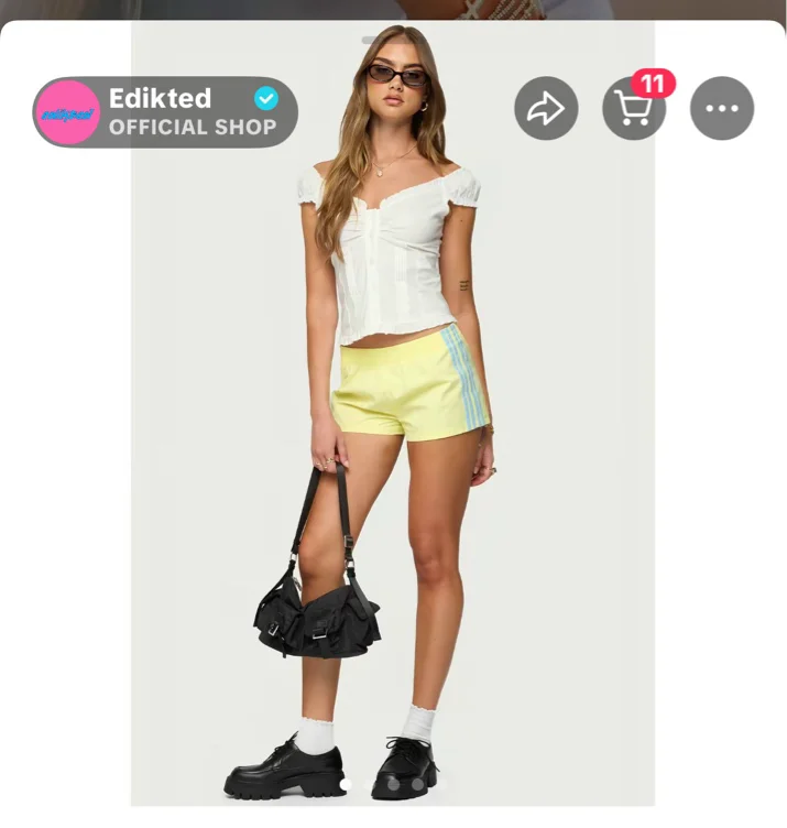 Nikki Nylon Shorts - TikTok Shop
