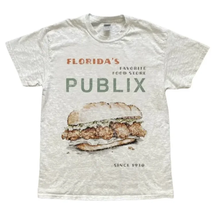 Cozy Publix Shirt, Pub Sub Vintage Style Shirt, Publix Sub Fans, - TikTok Shop