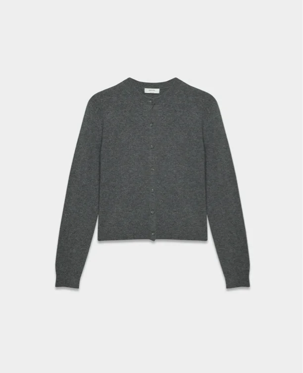 Bare Cashmere Crew Cardigan