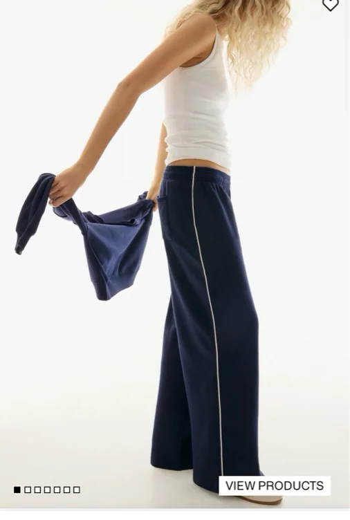 Wide-Leg Joggers