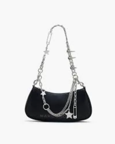 Marc Jacobs Women's The Star Charm Leather Shoulder Bag - Bow Pink
