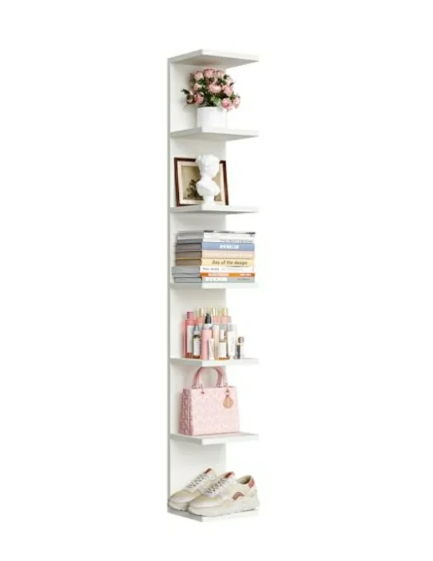 7 Tier Floating Wall Shelf