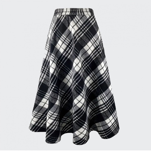 elegant   a line maxi skirt wide like waistband thick - Temu
