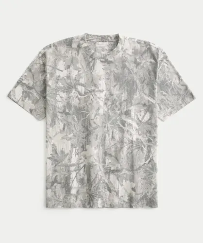 Boxy Heavyweight Washed Crew T-Shirt
