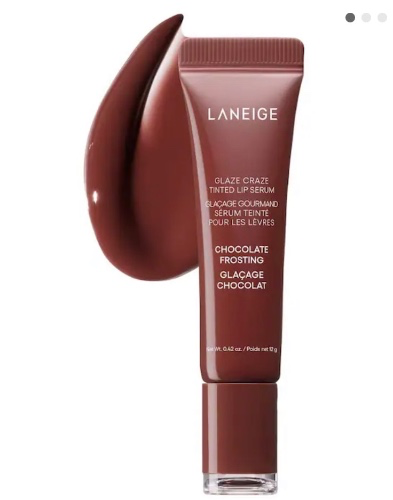 Glaze Craze Tinted Polypeptide Lip Serum Treatment - Rose Jam - cool, muted pink
