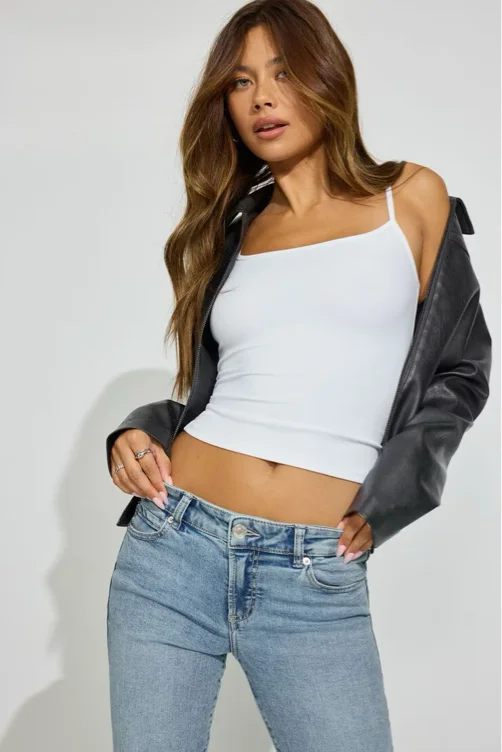Sleek Scoop Cami Top