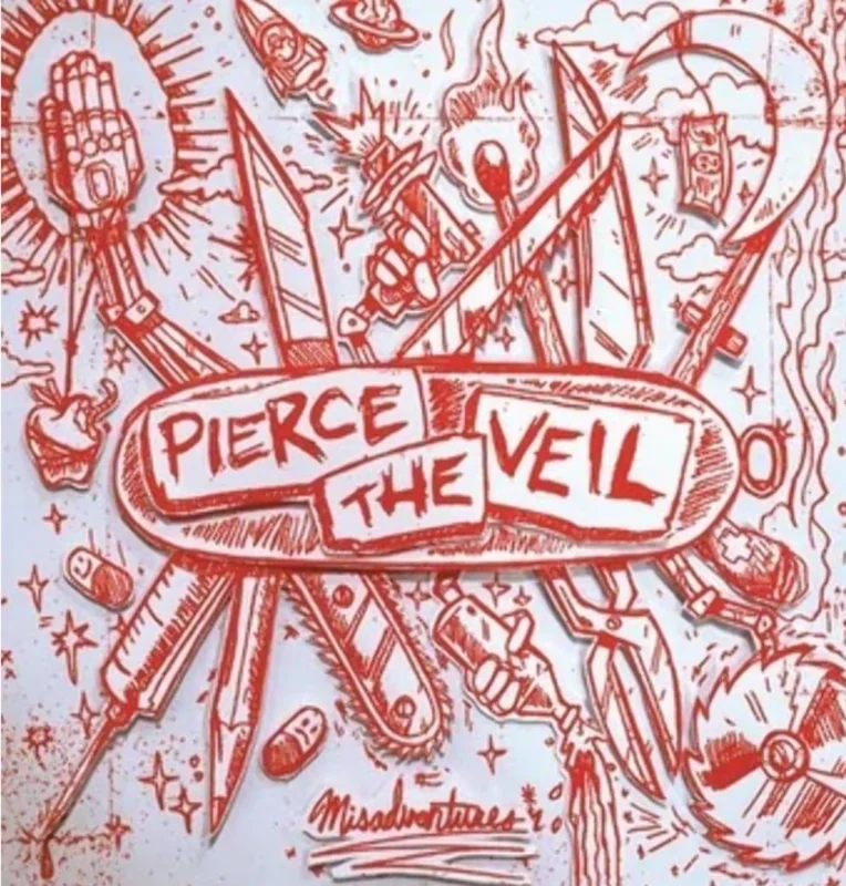 MISADVENTURES (SILVER WITH RED SPLATTER VINYL): Amazon.ca: Music