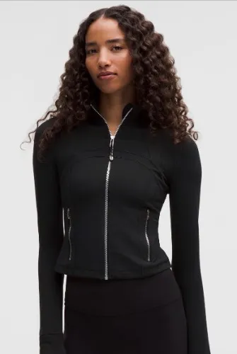 Define Cropped Jacket *Nulu - Black/Mirror Silver/Mirror Silver - 4