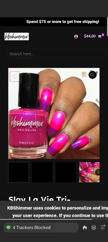 Slay La Vie Tri-Thermal Nail Polish – KBShimmer