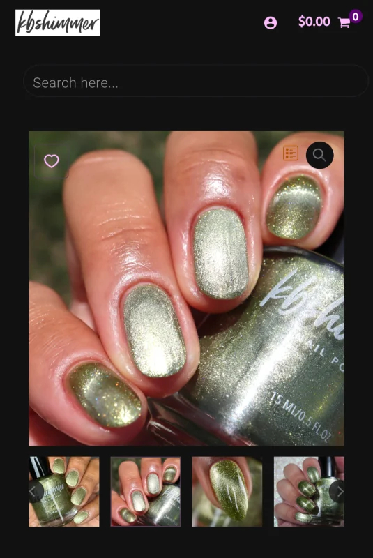 Best Fronds Magnetic Nail Polish – KBShimmer