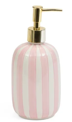 Cherry Negroni Ceramic Striped Gel Hand Soap