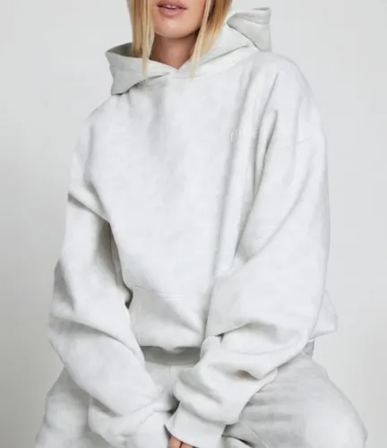 Minimalist Hoodie - Snow Leopard just hoodie