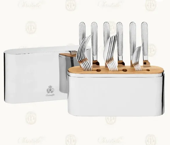 Flatware set for 6 people (24 pieces) Concorde  Stainless st , Concorde | Christofle USA