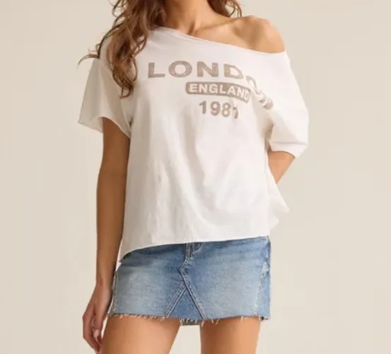 London Off Shoulder Tee