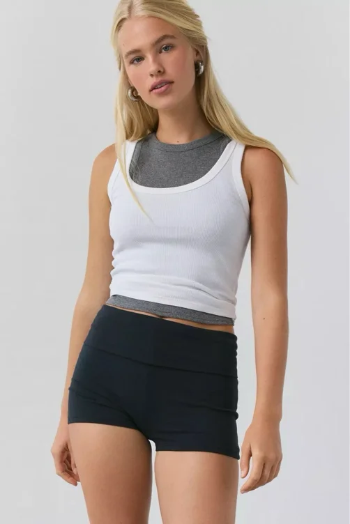 Out From Under Bec Foldover Micro Short