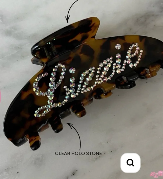 Custom Hair Claw Clip