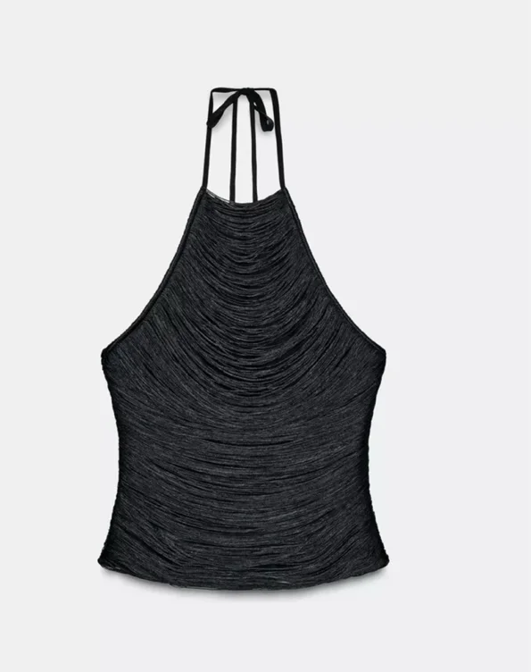 TOP HALTER FLECOS
