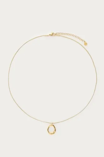 Minimalistische ketting met ovaal | My Jewellery