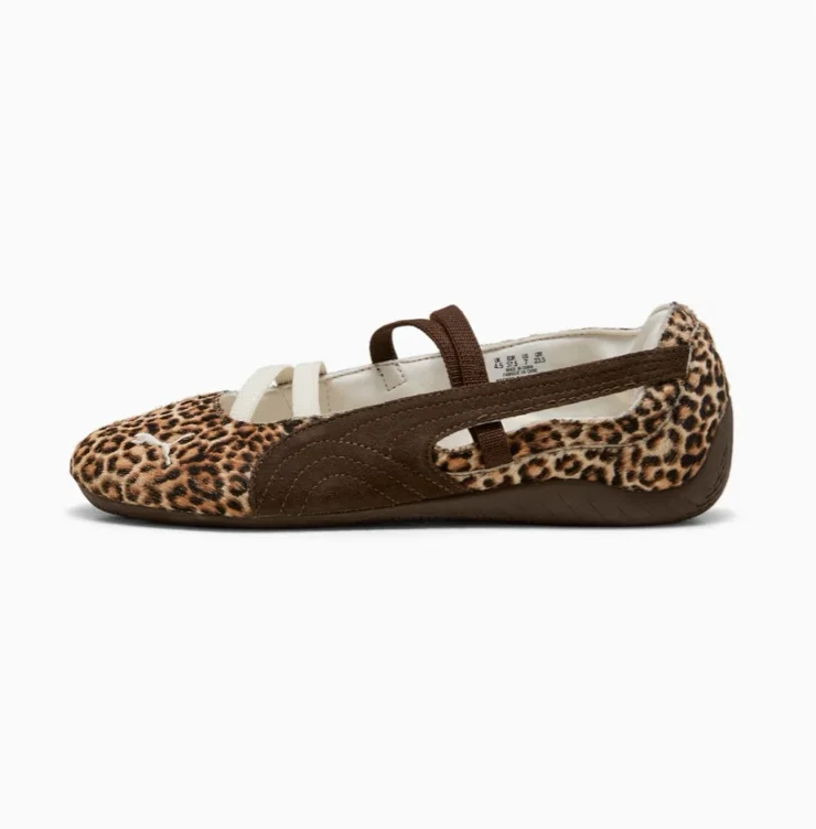 PUMA Speedcat Ballet Wild Women's Sneakers in Brown, Size 5.5