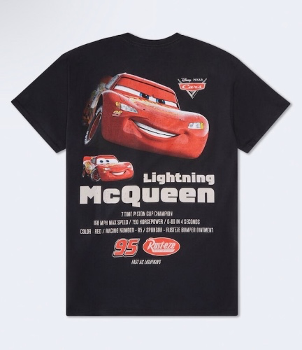 Disney Pixar Cars Lightning McQueen Relaxed Graphic Tee