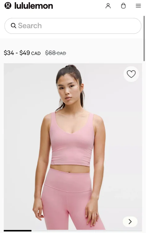 lululemon Align™ Tank Top *Light Support, A/B Cup - Ripened Raspberry - 2