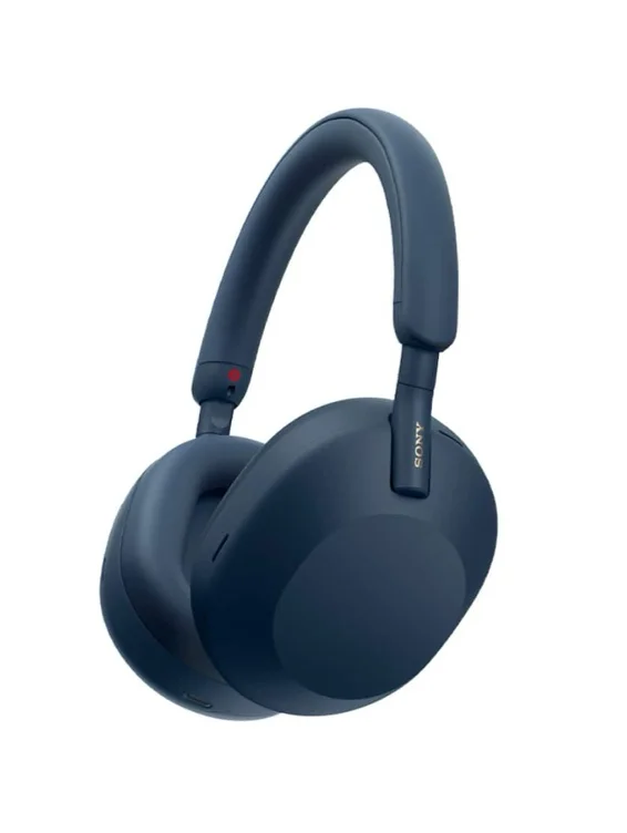 Sony - WH-1000XM5 Wireless Noise-Canceling Over-the-Ear Headphones - Smoky Pink