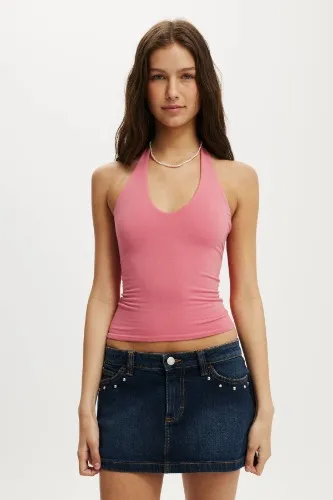 All Day V Neck Halter