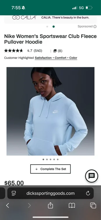 Nike Sportswear Club Fleece Women's Pullover Hoodie