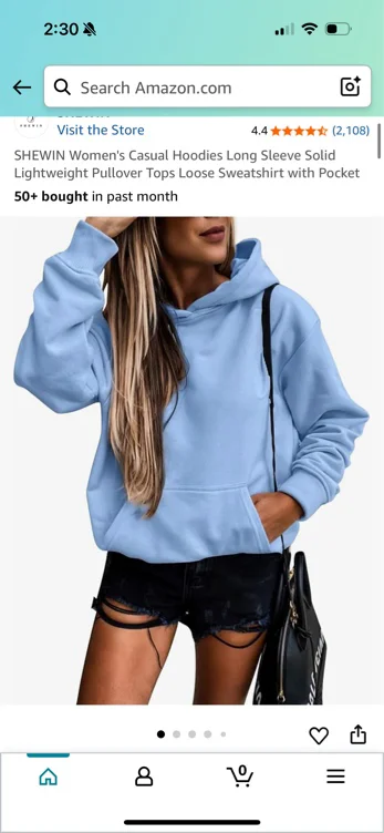 Women’s casual hoodie 