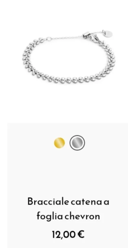 Bracciale foglie