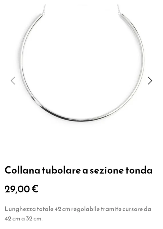 Collana rigida
