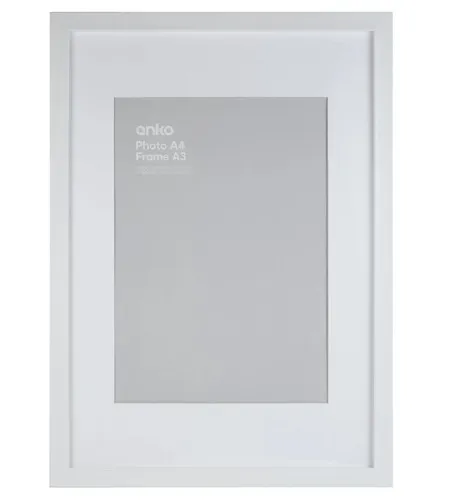 White Picture Frame A4