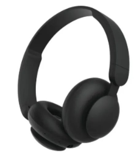 onn. Wireless Lightweight Collapsible On-Ear Headphones, Up to 14 Hours Playtime