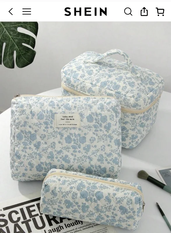 Shein Makeup Bags