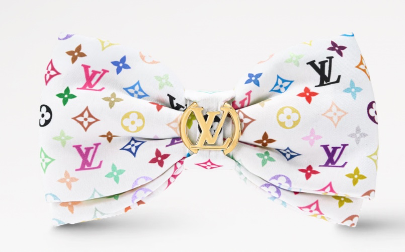 LV x TM Monogram Multicolor Bow Barrette