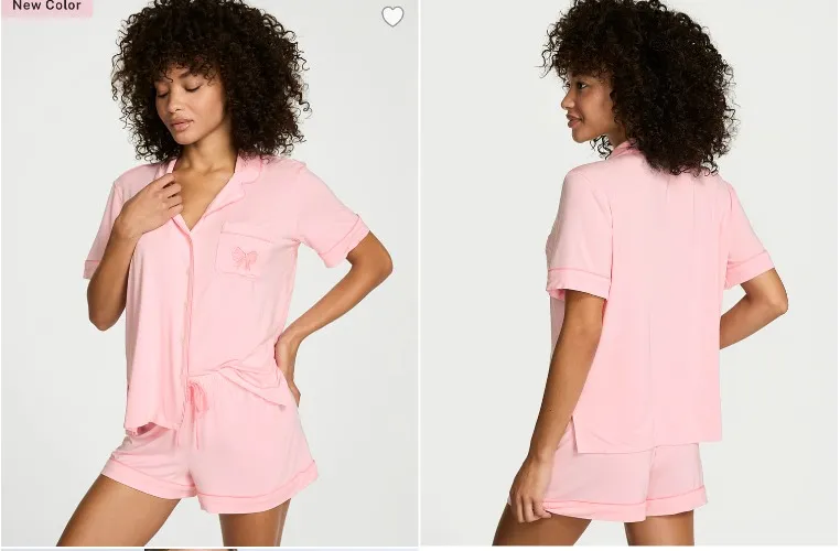 Buy Modal Soft Short Pajama Set - Order Pajamas Sets online 5000007765 - Victoria's Secret US
