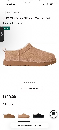 UGG Women's Classic Micro Boot