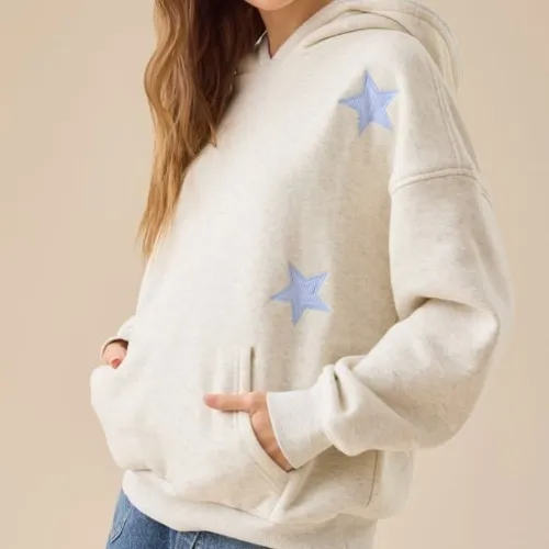 Stripe Star Hoodie