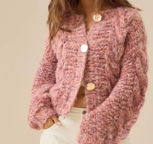 Poppie Chunky Knit Cardigan