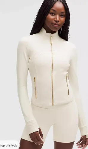 Define Cropped Jacket *Nulu - Black/Gold/Gold - 2