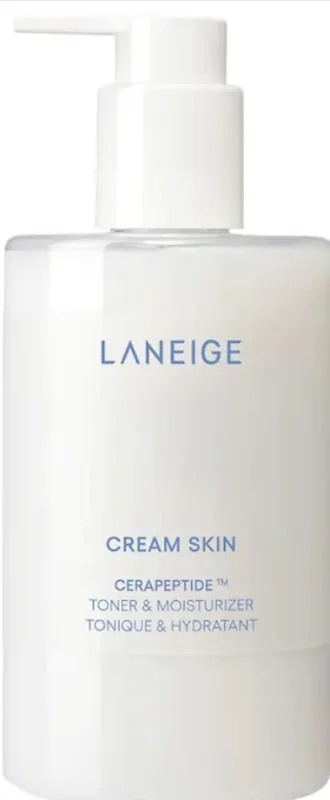 Cream Skin Milky Toner with Ceramides & Peptides for Nourishing Hydration - LANEIGE | Sephora