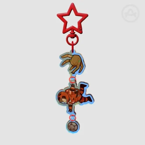 Time Go Fishing - Acrylic Keychain by Siryus - ACGGOODS