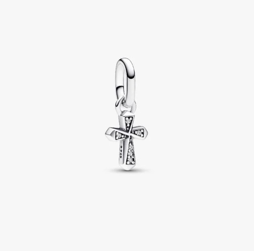 Pandora ME Sparkling Cross Mini Dangle Charm
