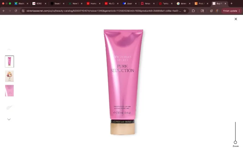 Women's Victoria's Secret Beauty Bare Vanilla Fragrance Lotion