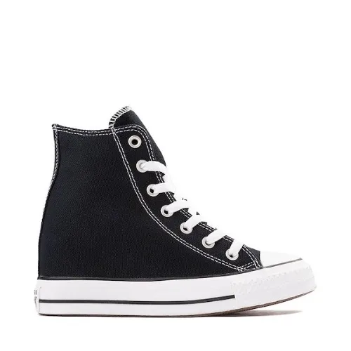 Womens Converse Chuck Taylor All Star Classic Wedge Platform Sneaker - Black / White