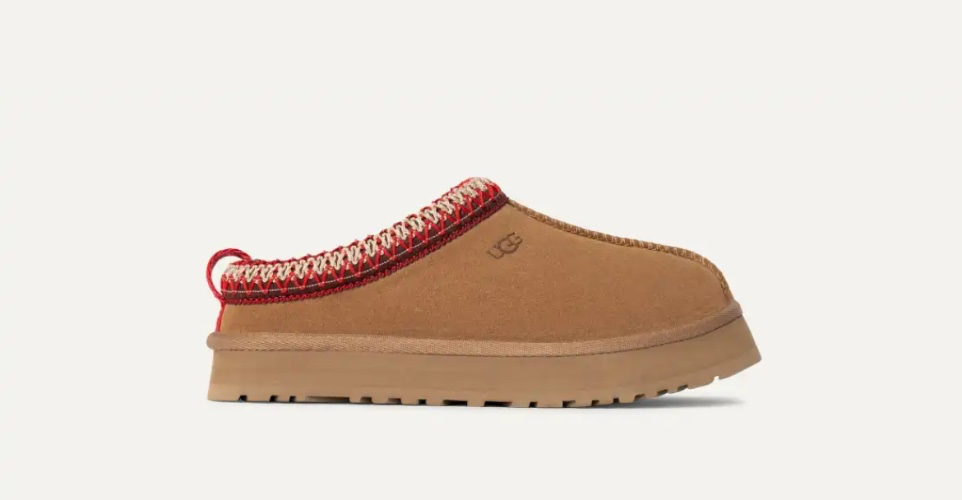 UGG® Kids' Tazz Suede Slippers, Size 5K