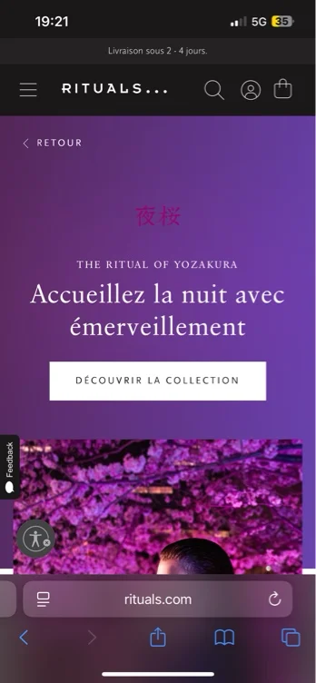 Rituals collection Yozakura