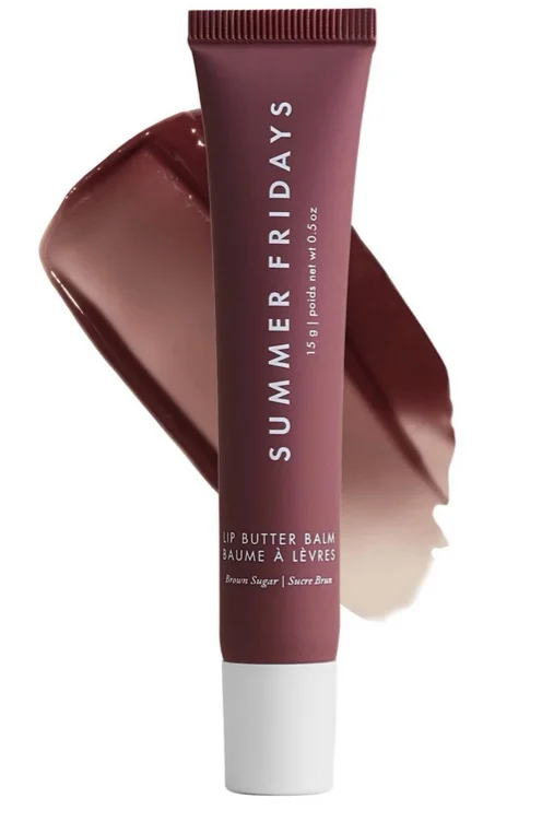 Lip Butter Balm Treatment for Hydration + Nourishing Shine - Pink Guava